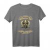 Unterschätze niemals Einen Alten Mann Motorrad T-Shirt - Lustiges Biker Design Geschenk für Motorradfahrer Männer