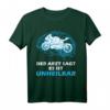 Der Arzt sagt es ist unheilbar Motorrad T-Shirt – Lustiges Biker Design mit Spruch für Motorradfahrer und Cruisen-Liebhaber