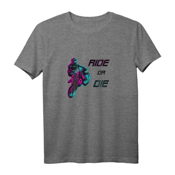 Ride or Die Biker Supermoto Motorrad T-Shirt – Das perfekte Geschenk für Motorrad- und Supermoto-Fans zu Geburtstag, Weihnachten & Ostern