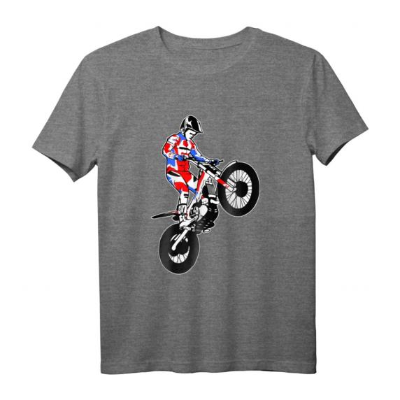 Trial Motorrad T-Shirt für Trialfahrer und Motorsport-Fans – Perfektes Geschenk für Geburtstag, Weihnachten & Ostern