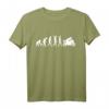 Evolution Motorrad T-Shirt für Biker und Motorradfahrer – Klassisch geschnitten, doppelt genähter Saum, perfekte Motorradmode