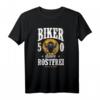 50. Geburtstag Biker Motorrad Mann Geschenk Lustiges T-Shirt - Born to be wild für Rocker & Motorradfahrer zum Geburtstag
