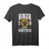 50. Geburtstag Biker Motorrad Mann Geschenk Lustiges T-Shirt - Born to be wild für Rocker & Motorradfahrer zum Geburtstag