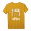 50. Geburtstag Biker Motorrad Mann Geschenk Lustiges T-Shirt - Born to be wild für Rocker & Motorradfahrer zum Geburtstag