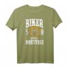 50. Geburtstag Biker Motorrad Mann Geschenk Lustiges T-Shirt - Born to be wild für Rocker & Motorradfahrer zum Geburtstag