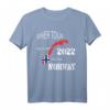 Biker Tour 2022 Norwegen Motorrad Reise T-Shirt – Abenteuer, Urlaub & Geschenk für Motorradfahrer & Tourenliebhaber