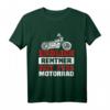 Endlich Rentner Rente Zeit fürs Motorrad T-Shirt – Witziges Geschenk für Motorrad fahrende Rentner & coole Opas