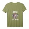 Böse alte Frau Damen Motorrad T-Shirt mit V-Ausschnitt – Lustiges Geschenk für Rentnerinnen, Mütter, Tanten & Großmütter