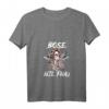 Böse alte Frau Damen Motorrad T-Shirt mit V-Ausschnitt – Lustiges Geschenk für Rentnerinnen, Mütter, Tanten & Großmütter