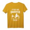 Motocross Liebe Vater und Tochter Enduro Motorrad T-Shirt – Perfektes Geschenk für Motorrad- und Enduro-Fans