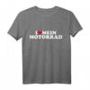 Ich liebe mein Motorrad T-Shirt – Perfekt für Motorradfahrer, Touren und Reparatur-Enthusiasten