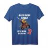 Kinder 2. Geburtstag T-Shirt Aus dem Weg Ich bin schon 2 - Lustiges Motorrad Geburtstagsshirt für Jungen und Mädchen