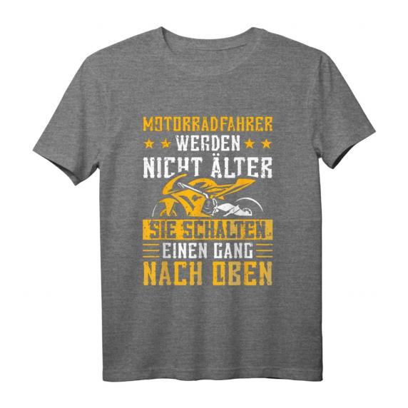 Lustiges Biker Motorrad T-Shirt – Perfektes Geschenk für Motorradfahrer, Chopper, Supermoto & Superbike Fans zum Geburtstag oder Motorradtreffen