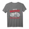 Endlich Rentner Motorradfahrer in Rente Motorrad T-Shirt – Perfektes Geschenk für Motorrad- und Mopedfahrer