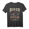 HapKoala Chopper T-Shirt – Lustiges Motorrad Geschenk für Papa & Opa zum 60. Geburtstag mit Augenzwinkern
