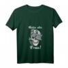 Damen Nette Alte Frau Biker Motorrad T-Shirt mit V-Ausschnitt – Lustiges Geschenk für Oma, Tante & Ehefrau zum Geburtstag & Feier