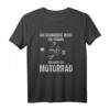 Lustiges Motorrad T-Shirt für Frauen - Ich schnarche nicht, ich träume ich wäre ein Motorrad, ideales Geschenk für Bikerinnen & Motorradliebhaberinnen
