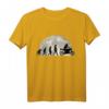 Motorradfahrer Evolution Mond Motorrad Biker T-Shirt - Witziges Motiv für Touren, Ausflüge & Motorradliebhaber