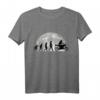Motorradfahrer Evolution Mond Motorrad Biker T-Shirt - Witziges Motiv für Touren, Ausflüge & Motorradliebhaber