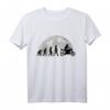 Motorradfahrer Evolution Mond Motorrad Biker T-Shirt - Witziges Motiv für Touren, Ausflüge & Motorradliebhaber