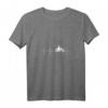 Damen Herzklopfen Herzfrequenz Biker T-Shirt mit V-Ausschnitt – Motorradliebe, Geschenk für Biker & Motorsportfans