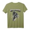 Retro Vintage Biker T-Shirt mit Motocross-Design – Klassisch geschnitten, doppelt genähter Saum, ideal für Motorradfans & Biker