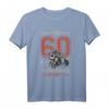 Vintage 60 Jahre altes Motorrad Enthusiasten Sport Rennrad T-Shirt mit lustigem Biker-Zitat