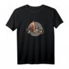 Pinup Girl 1940s Motorrad Retro T-Shirt - Vintage WW2 Militärkunst, Flugzeuge, Panzer & Schiffe, perfektes Geschenk für Militär- und Geschichtefans