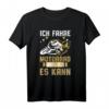 Ich fahre Motorrad weil ich es kann - Lustiges Biker T-Shirt für Motorradfahrer, Freunde & Familie als perfektes Geschenk