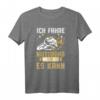 Ich fahre Motorrad weil ich es kann - Lustiges Biker T-Shirt für Motorradfahrer, Freunde & Familie als perfektes Geschenk