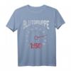 Blutgruppe 1:50 Öl Benzin Motorrad Biker T-Shirt - Perfektes Geschenk für Tuner, Rennfahrer & 2-Takt Motorenliebhaber