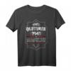 Herren 80. Geburtstag Oldtimer Motorrad Baujahr 1941 Vintage Spruch T-Shirt - Lustiges Geschenk für Motorrad- und Oldtimerfans