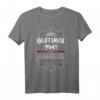 Herren 80. Geburtstag Oldtimer Motorrad Baujahr 1941 Vintage Spruch T-Shirt - Lustiges Geschenk für Motorrad- und Oldtimerfans