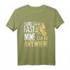 Mine kann überall hin mitgenommen werden - Trial Bike Motorrad T-Shirt für Off-Road & Motocross Fans, Papa & Sohn Geschenk