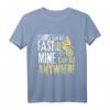 Mine kann überall hin mitgenommen werden - Trial Bike Motorrad T-Shirt für Off-Road & Motocross Fans, Papa & Sohn Geschenk
