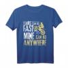 Mine kann überall hin mitgenommen werden - Trial Bike Motorrad T-Shirt für Off-Road & Motocross Fans, Papa & Sohn Geschenk