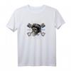 Herren Born 2 Ride Biker Skull T-Shirt – Lustiges Motorrad Motiv & Geschenkidee für Motorradfahrer, Biker & Tourenfahrer