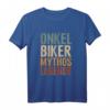Herren Onkel Geschenk Biker Mythos Legende Zweirad MTB Motorrad T-Shirt – Perfektes Geschenk für Patenonkel, MTB- und Motorradliebhaber zu Taufe, Geburtstag & Weihnachten