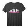 Motocross Evolution Damen Motiv Motorrad Biker Motiv T-Shirt – Perfekt für Motorradfahrerinnen und Biker-Frauen