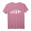 Motocross Evolution Damen Motiv Motorrad Biker Motiv T-Shirt – Perfekt für Motorradfahrerinnen und Biker-Frauen