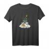 Frohe Weihnachten 2020 T-Shirt mit Schneemann und Reh – Lustiges Weihnachtsmotiv für Damen, Herren, Kinder & Freunde, Weihnachtsgeschenk Idee