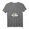 Frohe Weihnachten 2020 T-Shirt mit Schneemann und Reh – Lustiges Weihnachtsmotiv für Damen, Herren, Kinder & Freunde, Weihnachtsgeschenk Idee
