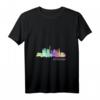 Damen München Skyline Watercolor Style Tank Top – Künstlerisch und Modern, Perfekt für München Fans und Stadtliebhaber