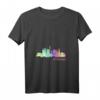 Damen München Skyline Watercolor Style Tank Top – Künstlerisch und Modern, Perfekt für München Fans und Stadtliebhaber
