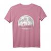 München Deutschland Skyline Design - City Skyline München T-Shirt mit Mond für München-Liebhaber und Touristen