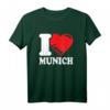 Ich liebe München. I Herz München T-Shirt – Perfektes Souvenir für Stadtliebhaber und München-Fans für Männer und Frauen