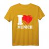 Ich liebe München. I Herz München T-Shirt – Perfektes Souvenir für Stadtliebhaber und München-Fans für Männer und Frauen