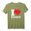 Ich liebe München. I Herz München T-Shirt – Perfektes Souvenir für Stadtliebhaber und München-Fans für Männer und Frauen