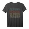 Münster T-Shirt - Vintage Stadtmotiv für Fans & Liebhaber, Perfektes Geschenk zum Geburtstag & Weihnachten