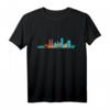 T-Shirt München Skyline Minga - Lustiges bayerisches Geschenk für Touristen, Münchner & Fans mit Stadtmotiven